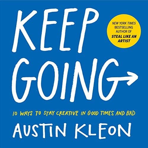Keep Going by Austin Kleon cover detail